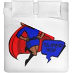 Black Super Mom Duvet Cover (King Size)