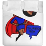 Black Super Mom Duvet Cover Double Side (King Size)