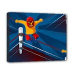 Cinco De Mayo Luchador Canvas 10  x 8  (Stretched)