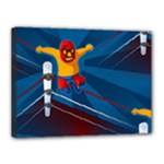 Cinco De Mayo Luchador Canvas 16  x 12  (Stretched)