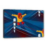 Cinco De Mayo Luchador Canvas 18  x 12  (Stretched)