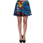 Cinco De Mayo Luchador Skater Skirt