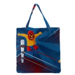 Cinco De Mayo Luchador Grocery Tote Bag