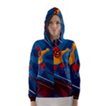 Cinco De Mayo Luchador Hooded Wind Breaker (Women)