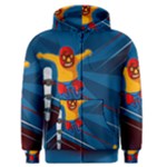 Cinco De Mayo Luchador Men s Zipper Hoodie