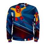 Cinco De Mayo Luchador Men s Sweatshirt