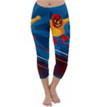 Cinco De Mayo Luchador Capri Winter Leggings 