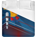 Cinco De Mayo Luchador Duvet Cover (King Size)