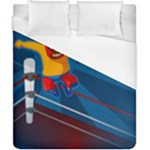 Cinco De Mayo Luchador Duvet Cover (California King Size)