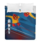 Cinco De Mayo Luchador Duvet Cover Double Side (Full/ Double Size)