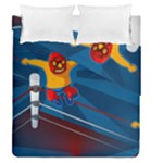 Cinco De Mayo Luchador Duvet Cover Double Side (Queen Size)