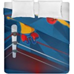 Cinco De Mayo Luchador Duvet Cover Double Side (King Size)