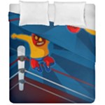 Cinco De Mayo Luchador Duvet Cover Double Side (California King Size)