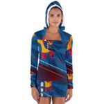 Cinco De Mayo Luchador Women s Long Sleeve Hooded T-shirt