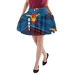 Cinco De Mayo Luchador A-Line Pocket Skirt