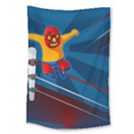 Cinco De Mayo Luchador Large Tapestry