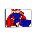 Redhead Super Mom Mini Canvas 6  x 4  (Stretched)