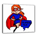 Redhead Super Mom Canvas 24  x 20  (Stretched)