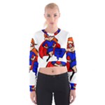 Redhead Super Mom Cropped Sweatshirt