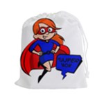 Redhead Super Mom Drawstring Pouch (XXL)