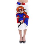 Redhead Super Mom Midi Pencil Skirt