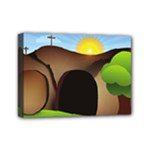 christ tomb Mini Canvas 7  x 5  (Stretched)