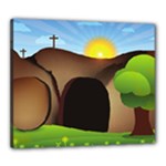 christ tomb Canvas 24  x 20  (Stretched)