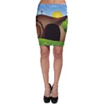 christ tomb Bodycon Skirt