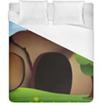 christ tomb Duvet Cover (California King Size)