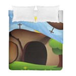 christ tomb Duvet Cover Double Side (Full/ Double Size)