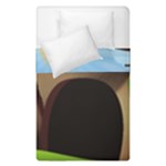 christ tomb Duvet Cover Double Side (Single Size)