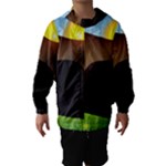 christ tomb Hooded Wind Breaker (Kids)