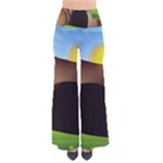 christ tomb Women s Chic Palazzo Pants 