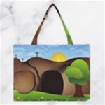 christ tomb Medium Tote Bag