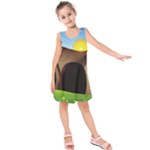 christ tomb Kids  Sleeveless Dress