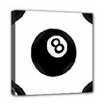 Emoji Eight Ball Mini Canvas 8  x 8  (Stretched)