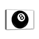 Emoji Eight Ball Mini Canvas 6  x 4  (Stretched)