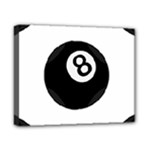 Emoji Eight Ball Canvas 10  x 8  (Stretched)