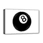 Emoji Eight Ball Deluxe Canvas 18  x 12  (Stretched)