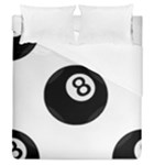 Emoji Eight Ball Duvet Cover (Queen Size)