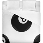 Emoji Eight Ball Duvet Cover (King Size)