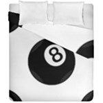 Emoji Eight Ball Duvet Cover Double Side (California King Size)