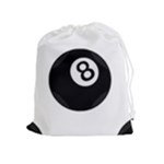 Emoji Eight Ball Drawstring Pouch (XL)