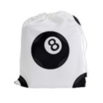 Emoji Eight Ball Drawstring Pouch (XXL)