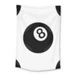 Emoji Eight Ball Small Tapestry