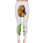 sports easter eggs Leggings 