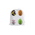 sports easter eggs Drawstring Pouch (Small)