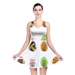 sports easter eggs Reversible Skater Dress