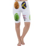 sports easter eggs Cropped Leggings 