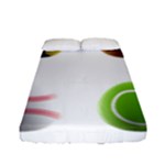 sports easter eggs Fitted Sheet (Full/ Double Size)